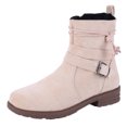 thumbnail image 2 of Botas Punta Redonda A La Cortas Informales para Mujer Cómodas Montar Y Escalar, 2 of 9
