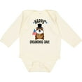 thumbnail image 3 of Inktastic Happy Groundhog Day February Boys or Girls Long Sleeve Baby Bodysuit, 3 of 5