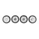 thumbnail image 2 of Neumáticos RC 1/10 RC Car Tires Ruedas de plástico para HSP 94122/94123/TT01/WF06 1/10 RC Car ANGGREK Otros, 2 of 8