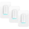 Wemo Dimmer Wi-Fi Light Switch, Compatible with Alexa and Google Assistant Certified Refurbished 3-Pack