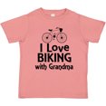 thumbnail image 3 of Inktastic Biking with Grandma Cycling Boys or Girls Toddler T-Shirt, 3 of 5