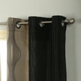 thumbnail image 4 of Nanshing Kath Light Filtering Grommet Curtain Panel Pair, Black Gold, 37" x 84", 4 of 7