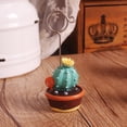 thumbnail image 2 of Yageerya Succulent Plants Microlandschaft Memo Clips Message Photo Holder Stand (Cactus Coffee Base), 2 of 4