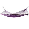 thumbnail image 2 of Caribbean Rope Hammock - 55 Inch - Soft-Spun Polyester (Purple), 2 of 4