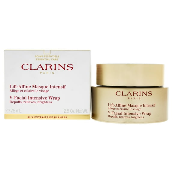 V-Facial Intensive Wrap by Clarins for Women - 2.5 oz Mask