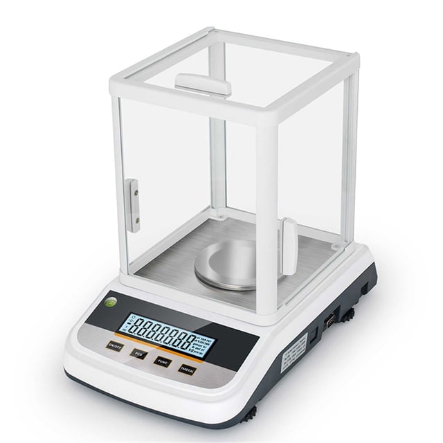 0.001g 500g Analytical Lab Balance, Digital Scale Precision Weighing Scales Multi-Functional for Laboratories Research ,Accurate Readings