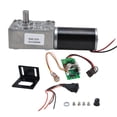 thumbnail image 2 of Moteur à Engrenages 12V, Mini Turbines Moteur à Engrenages avec Arbre de 8mm 5840-31ZY pour Robot Table Rotative Serrure de Porte Rideau Machine, Réduction de Vitesse de Turbos, 2 of 7