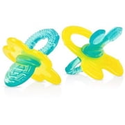 Nuby 2-Count Chewbies Teether, Neutral, BPA-Free