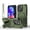 Armygreen, variant on for iPhone 14 Pro Max Case, Built-in Kickstand, Compatible with Magsafe, Luxury Military-Grade Armor Shockproof Drop Protective Rugged Hybrid Cover with Shoulder Strap for iPhone 14 Pro Max, Black