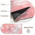 thumbnail image 6 of Round Rugs 4Ft, Pink Trees Round Area Rug Washable Indoor Throw Carpet, Forest Art Decor Spring Summer Nature Leaf Soft Non Slip Circle Rug for Kitchen Nursery Room Home Decor Aesthetic, 6 of 8