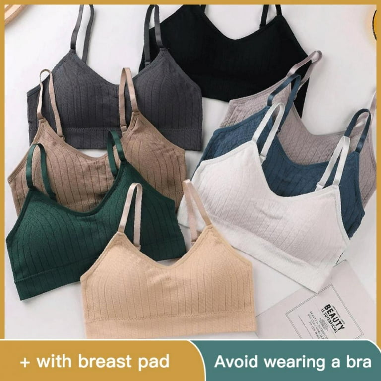 Bralettes for Women Comfort Bra, Adjustable Bralette Bra, Seamless Everyday  Bras for Women AB Cup 