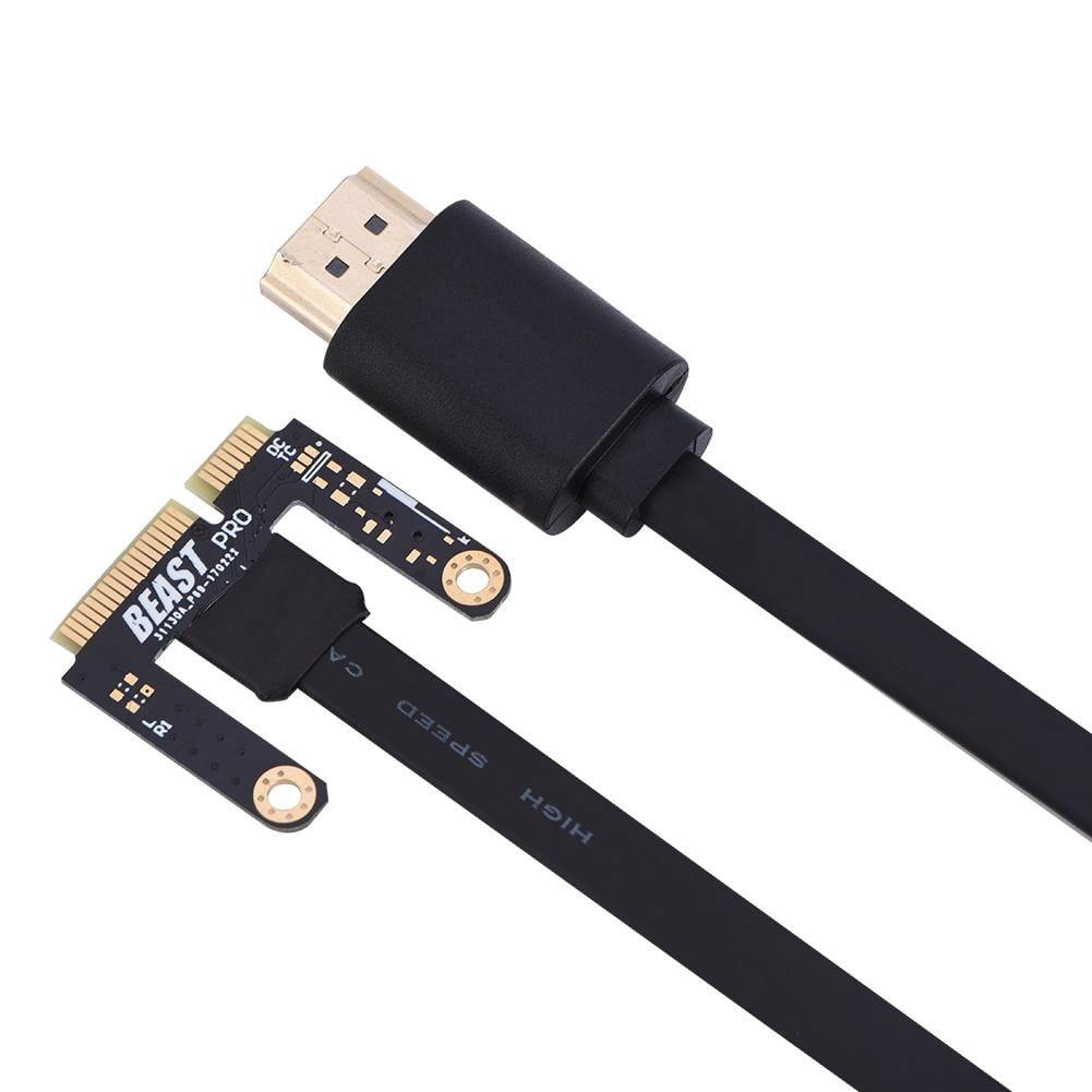 LYUMO HDMI to PCI-E Cable, Mini PCI-E Cord,EXP GDC Beast HDMI To PCI-E Cable Cord - Walmart.com