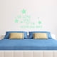 thumbnail image 3 of Pegatinas luminosas 3D con la estrella y la luna brillando en la pared para decorar tu hogar, 3 of 7