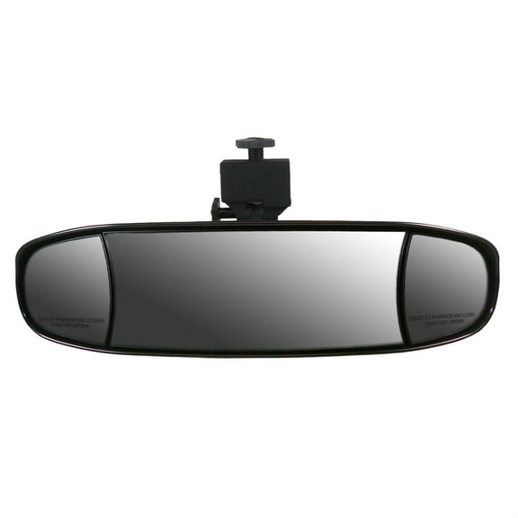 CIPA 02022 Extreme 7" x 20" Marine Mirror, Black
