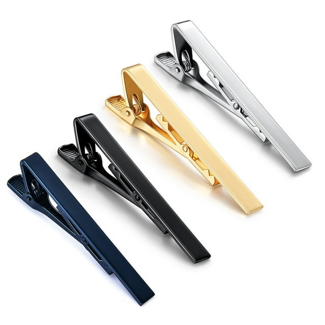 Kit de Clip para corbata Jadeshay 4 piezas Clip para hombre