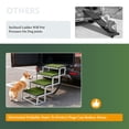thumbnail image 4 of Foldable Dog Ramp for Cars, SUVs, Trucks, Portable Pet Dog Stairs for Large Dogs with Non-Slip Surface & Reinforced Design, Lightweight Yet Sturdy Supports Up to 250lbs, 4 of 5