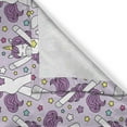 thumbnail image 3 of Ambesonne Unicorn Party Kitchen Curtains, Horse Stars, 55"x39", Multicolor, 3 of 3