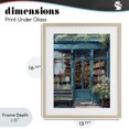 thumbnail image 4 of Stupell Industries Eclectic Book Shop Facade Birch Framed Print Under Glass, 13 x 16, by LSR Design Studio, 4 of 8