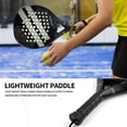 thumbnail image 4 of Raqueta de pádel WLSRW con superficie de fibra de carbono, espuma viscoelástica EVA, 4 of 7