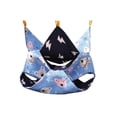 thumbnail image 3 of Cama colgante para hámster Yinane de verano Transpirable Oso Talla L, 3 of 8