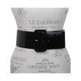 thumbnail image 2 of Women's High Waist Wide Patent fashion Square Belt, 2 of 2