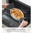 thumbnail image 3 of Yamazaki Home Magnetic Pot Holders - Set of 2, Black, Silicone, Magnetic, Dishwasher Safe, 3 of 7