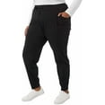 thumbnail image 7 of 32 Degrees Heat Women's Side Pocket Jogger Pant, Black, S, 7 of 7