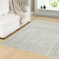 thumbnail image 2 of Dynamic Rugs Vigo Taupe/Charcoal/Ivory 5X8 Bordered Handmade Area Rug, 2 of 3