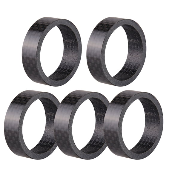 ZPAQI 5 Pcs Road Bike Front Stem Fork Washer Bicycles Front Fork Stem Spacers