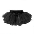 thumbnail image 2 of CHUOU Baby Girls Soft Fluffy Tutu Skirt Shorts Solid Bowknot Patchwork Party Carnival Mesh Tutu Skirt, 2 of 4