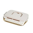 thumbnail image 2 of Conteneur de Stockage Alimentaire, Conteneur de Biscuits Transparent pour la Conservation des Aliments pour Cuisine et Réfrigérateur, Empilable avec Couvercle, Bonne Étanchéité, 2 of 6