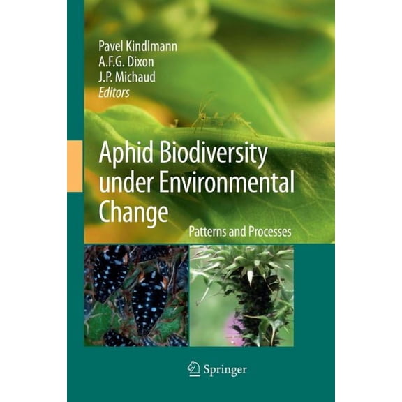 Aphid Biodiversity Under Environmental Change: Patterns and Processes, (Paperback)