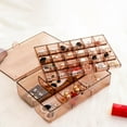 thumbnail image 4 of Space-saving Jewellery Storage Holder Multi-compartments PS Drawer Earring Display Box for Women, 4 of 9