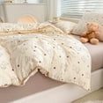 thumbnail image 3 of Cute Cartoon Bear Bedding Set Simple Duvet Cover Cotton Bed Linens Bed Sheets Pillowcase Single Double For Kids Decor Home, 3 of 7