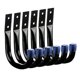 thumbnail image 5 of 6 ganchos de garaje de hierro resistente que ahorran espacio, prácticos y resistentes ganchos de pared para colgar cables, cestas, bicicletas y patio. Azul, 5 of 8