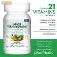 thumbnail image 3 of Cápsulas multivitamínicas Maxi Health Teen Supreme HIS Boys 12-17, 3 of 7