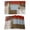 Red, variant on Yellow Brown Placemats Set of 8, Abstract Blue White Vintage Oil Painting Placemats for Dining Table, Place Mats for Kitchen Tabletop, Waterproof Wipeable Dining Table Mats Set