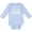 AE-Light Blue, variant on Yeah My Godfather is Pretty Awesome Boys or Girls Long Sleeve Baby Bodysuit