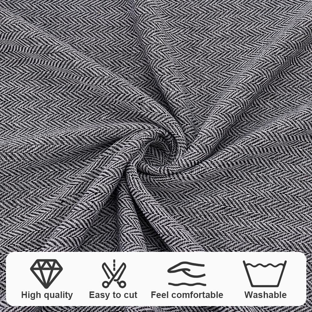 1 Yard Wool Tweed Fabric Wool Remnants Offcuts Tweed Squares Felt Sheets Woolen Fabric DIY