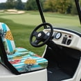 thumbnail image 6 of Pzuqiu Golf Cart Seat Covers Soft and Comfortable, for 2-Seats Cart, Golf Cart Bench Seat Covers, Compatible with Club Car Precedent Seat 2 Person Seats Golf Carts, 6 of 10