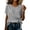 Black, variant on Womens Summer Tops Thin Short Sleeve Striped T-Shirts Cute Bow Tie Side Tee Shirt Fashion Comfortable Clothing