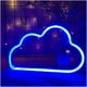 thumbnail image 1 of 1 pieza de luz de neón, letreros de neón de nube, luces de neón azules, letreros de luz de neón para paredes de dormitorio, luces de noche de neón para niños, letreros de neón LED, batería/luz de neón USB, letreros de luz de neón para fiesta Sailing Electrónica, 1 of 5