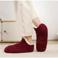 thumbnail image 3 of Unisex Fluffy Fuzzy Warm Slipper Socks for Men Women, Thick Fleece Lined Non-Slip Socks Indoor Floor, 3 of 6