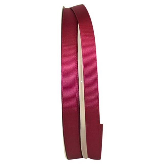 Reliant Ribbon 4900-201-03C 0.625 in. 100 Yards Grosgrain Style Ribbon, Wine