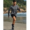 thumbnail image 6 of Pinspark 2 Pack Men's Rash Guard Shirts with Thumb Holes Lightweight UPF 50+ Long Sleeve Sun Shirt Quick Dry Fishing Shirt for Men, 6 of 7