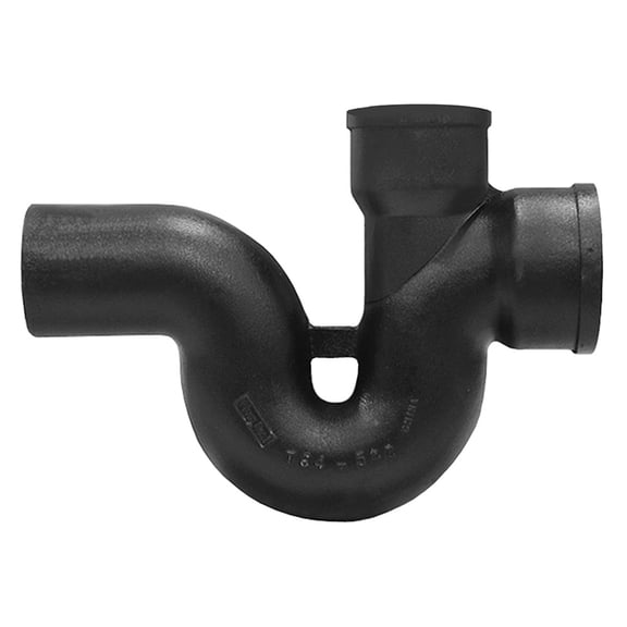 5" x 4" Cast Iron Single Vent Running Trap,PartNo T64540 JonesStephens