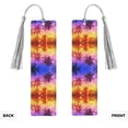 thumbnail image 2 of Kdxio Palm Trees at Sunset Print Metal Tassel Bookmarks,Perfect Gift for Art Lovers and Bookworms Metal Bookmarks for Women, 2 of 8