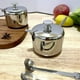 thumbnail image 5 of Fiudx Especiero de Acero Inoxidable con Tapa Segura, Resistente a Altas Temperaturas, Amplio Espacio para Hierbas y Especias, Ideal para Barbacoas y Cocinas Caseras., 5 of 6