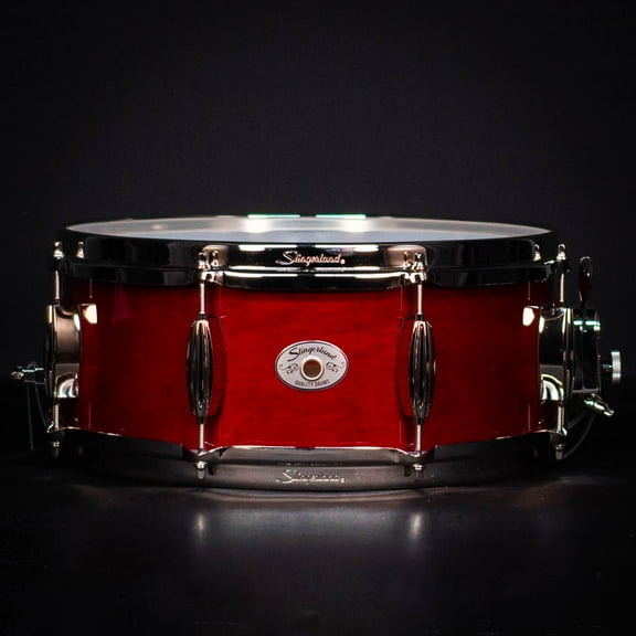 Slingerland 14" x 5.5" Studio King Snare Drum, Royal Crimson with Nickel Hardware