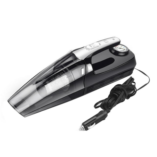 Fiogavroetic Vacuum Cleaner, Car Vacuum Handheld Cleaner,Tire Inflator For Car,12V Auto Shut Off Compressor With Led Light,4 In 1 Portable Vacuum Cleaner With Pump on Clearance